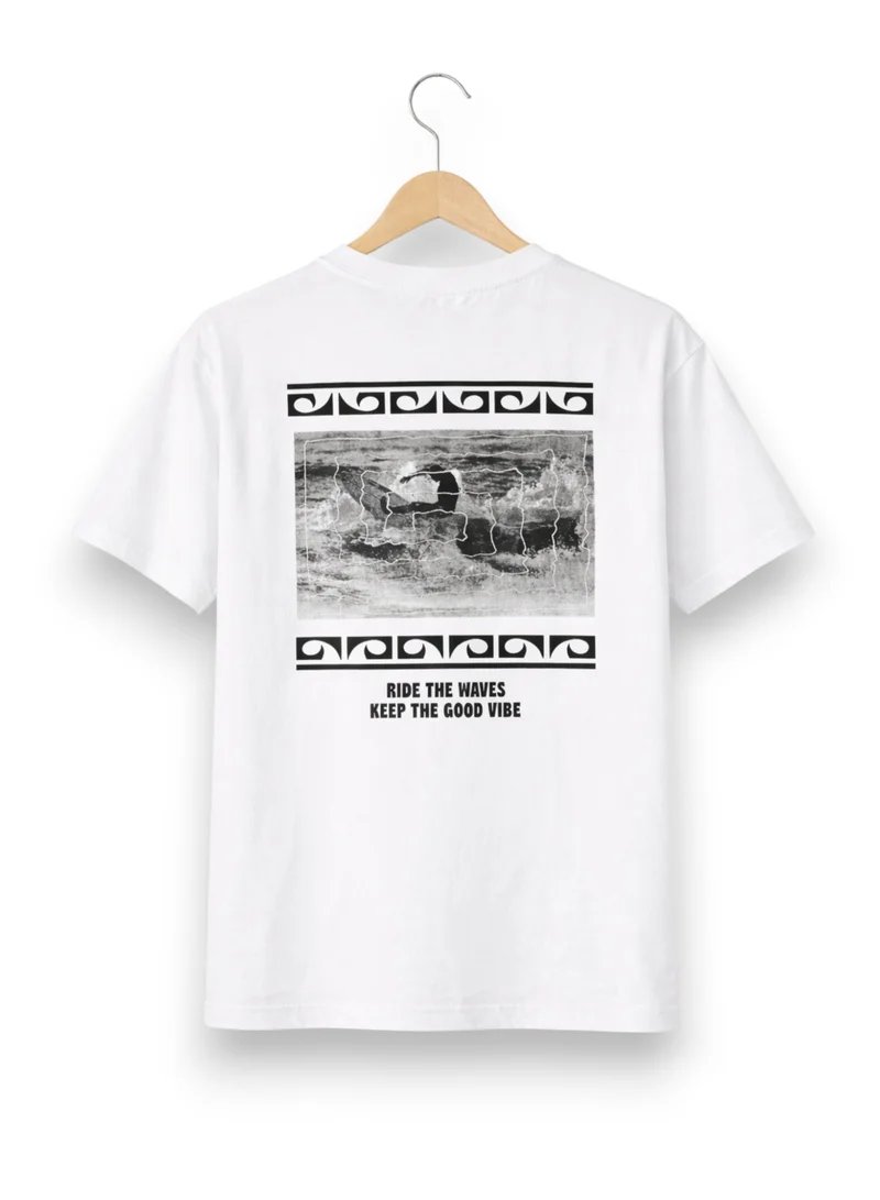 فكتور اند جين Boys 2 Pc "Ride the Waves" T-Shirt & Shorts Set (Relaxed Fit)